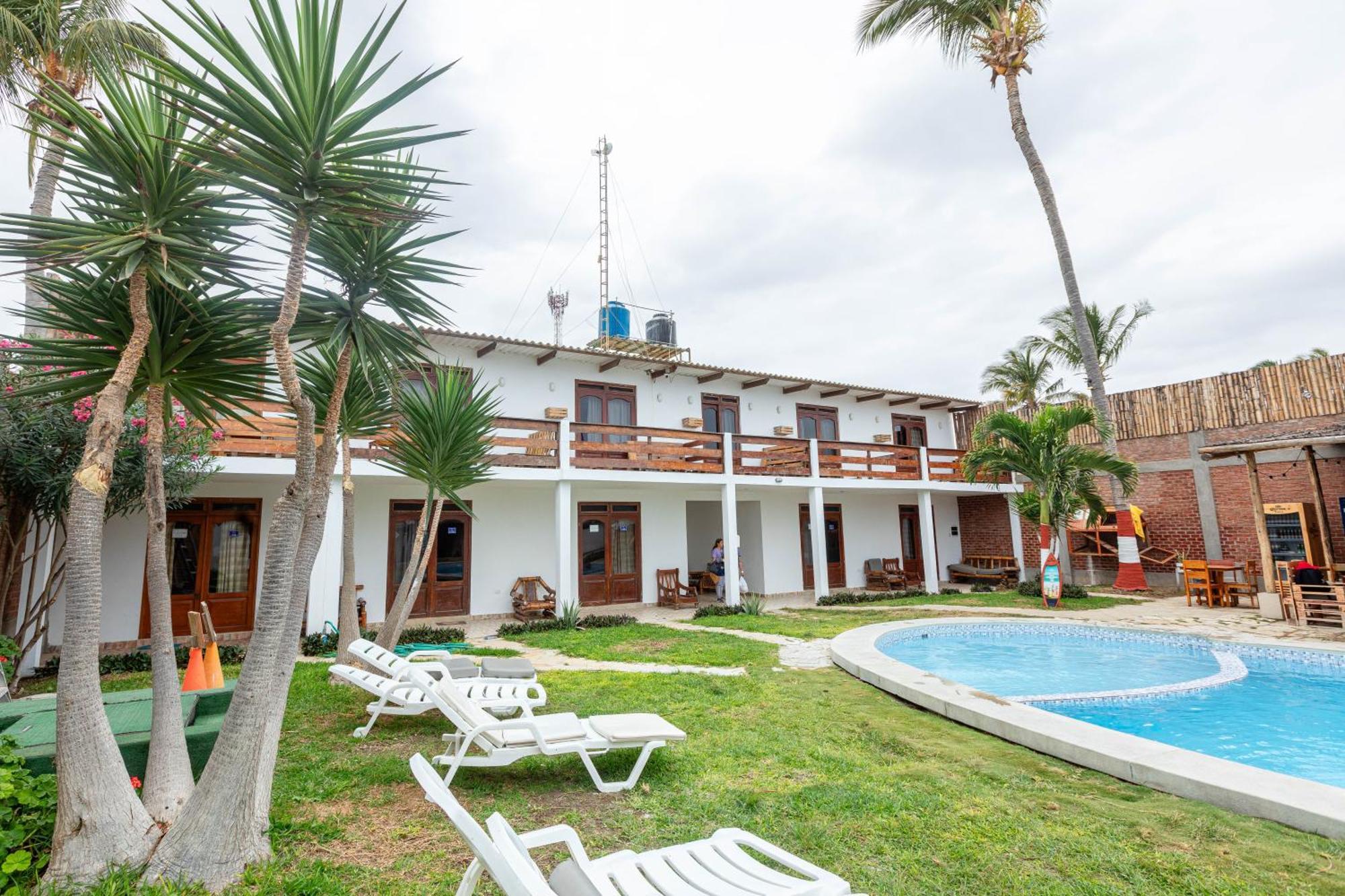 Colán Hotel Luna Nueva מראה חיצוני תמונה